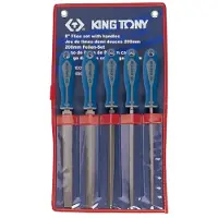 King Tony Jeu de limes Kt 250mm / 5pcs.