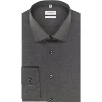 Seidensticker Chemise business gris foncé