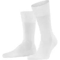 Falke Chaussettes blanc, Unicolore