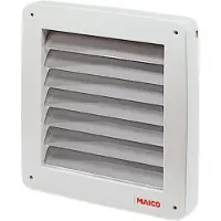 Maico Ventilatoren Clapet extérieur, électrique NW200mm, 3W, 0,015A - Obturateur 2 voies 200mm MK 20