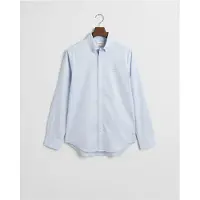 Gant pour homme. 3000300 Pinpoint Regular Fit Oxford Shirt blue (4XL), Bleu, Casuel, Fête, Coton, Classique, Manche longue, Durable