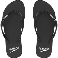 Speedo Tongs Noir EU 40 1/2 Femme Noir EU 40 1/2
