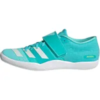 Adidas Adizero Throws Cloudfoam Lancer d'événements de piste pointes Flash Aqua/Zero Metalic/Lucid Lemon
