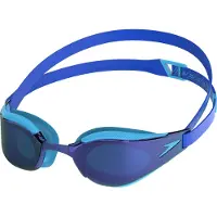 Speedo Fastskin Hyper Elite Mirror Junior Swimming Goggles Bleu Enfants