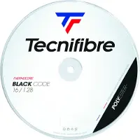 Tecnifibre Black Code 200 M Tennis Reel String Noir 1.28 mm