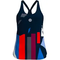 BIDI BADU New York 2024 Sleeveless T-shirt Bleu M Femme