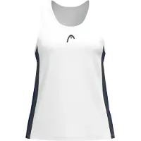 Head Racket Club 25 Sleeveless T-shirt Blanc 152 cm Fille
