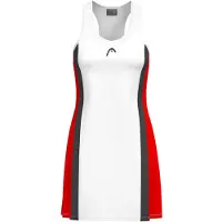 Head Racket Club 25 Sleeveless Dress Blanc M Femme