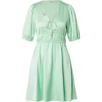 Pepe Jeans pour femme. PL953753 Robe verte Olivia (S), Casuel, Polyester, Manche courte