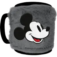 Pyramid Mug - - Mickey Mouse Fuzzy - Gris/Noir - Céramique - Cylindrique