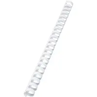 GBC Din A4 19 Mm Binding Comb 100 Units Blanc Enfants