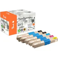 Peach Toner OKI série C332 MultiPack Plus (C, CF, M, Y)