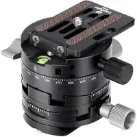 Leofoto Tête panoramique G2 + plaque de fixation rapide NP-60
