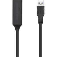 Aisens Extender Usb-a Male 3.0 To Usb-a Female 3.0 Cable 15 M Noir