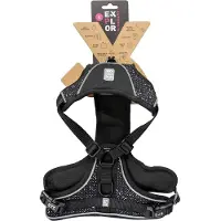Duvo+ Duvoplus EXPLOR Ultimate Fit No-Pull-Geschirr - noir granité - XS - 28-37cm - 32-43cm
