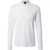 BOSS Passerby 10256683 Long Sleeve Polo Blanc S Homme