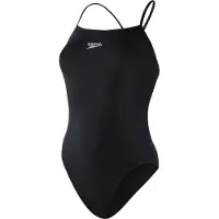 Speedo Eco Endurance+ Thinstrap Swimsuit Noir UK 38 Femme