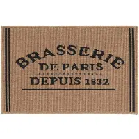 Douceur d'intérieur Douceur d'Intérieur, Tapis Rectangle (50 x 80 cm) Troquet, Bouclette