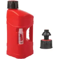 Polisport ProOctane Bidon de carburant rapide 10Liter rouge + bouteille de mélange 100ml