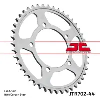 JT Sprockets 525 Jtr702.44 Steel Rear Sprocket Argenté 44t