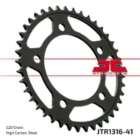 JT Sprockets 520 Jtr1316.38 Steel Rear Sprocket Argenté 41t