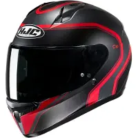 HJC C10 Elie Noir Rouge Mc1Sf Casque Intégral Taille XXXS