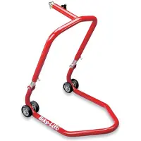 Bike Lift BIKE-LIFT Béquille de montage rouge - roue avant universelle sous le té de fourche rouge - FS-11