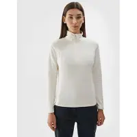 4F Femmes, Vestes d'extérieur, Bluza polarowa damska F031 kremowa 4FAW23UFLEF031 12S M (M), Beige, M