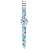 Stitch Analog Clock Learn The Time Multicolore