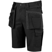 Storvik Thijs Short Stretch Pantalon de travail Noir