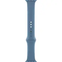 Apple Watch 42/44/45 mm Bracelet Sport Silicone Bleu Ardoise