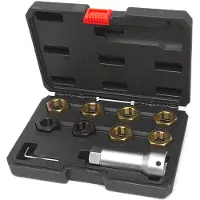 HBM Kit de réparation de filetages pour arbres d'entraînement 10 pièces