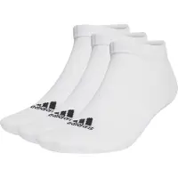 Adidas Chaussettes de sport 'Thin and Light Sportswear Low-Cut 3 Pairs' noir / blanc