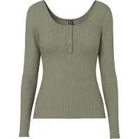 Pieces T-shirt 'PCKitte' olive