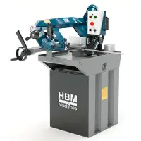 HBM Scie à métaux professionnelle à vitesse variable