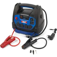 HBM Démarreur de voiture, Booster de batterie, 12/230 Volts, 21 Ah