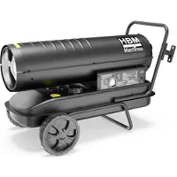 HBM Chauffage diesel mobile rond, 30 000 watts