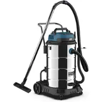 HBM Aspirateur de chantier humide/sec 2x1200W 80L