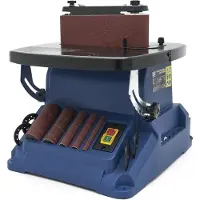 HBM ponceuse oscillante à broche et à bande