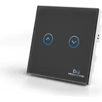 MCO Home Glas Touch Interrupteur mural UK pour volets roulants & stores Z-Wave