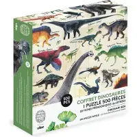 Vilac Puzzle 500 pcs - Dinosaurs - Muséum national d'Histoire naturelle - (9625) (500 pièces)