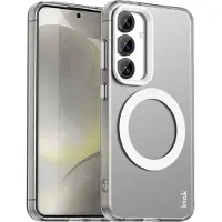IMAK Galaxy S25 - Schützende Acryl-Handyhülle mit Magnet (Samsung Galaxy S25), Coque pour téléphone portable, Blanc