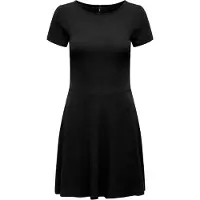 ONLY Robe Casi Cutline Femme Noir