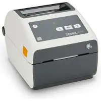 Zebra Technologies Imprimante d'étiquettes ZD421d 203 dpi Healthcare USB, BT, LAN (203 dpi), Imprimante d'étiquettes, Gris, Blanc