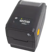 Zebra Technologies ZD411, 8 points/mm (203dpi), RTC, EPLII, ZPLII, USB, hôte USB, BT (BLE) (203 dpi), Imprimante d'étiquettes, Noir