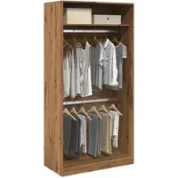 vidaXL Armoire Artisan-Chêne 100x50x200 cm Bois composite