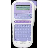 Brother PTH200YP1, QWERTY, TZe, transfert de chaleur, 180 x 180 DPI, bleu, blanc