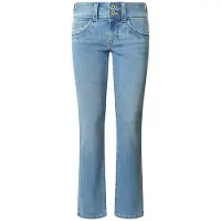 Pepe Jeans Slim Fit Jeans Bleu 25 / 32 Femme