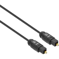 Manhattan Câble audio Toslink mâle/femelle (2 m, Câble Toslink)