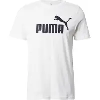 Puma T-Shirt fonctionnel 'Essentials No. 1' noir / blanc